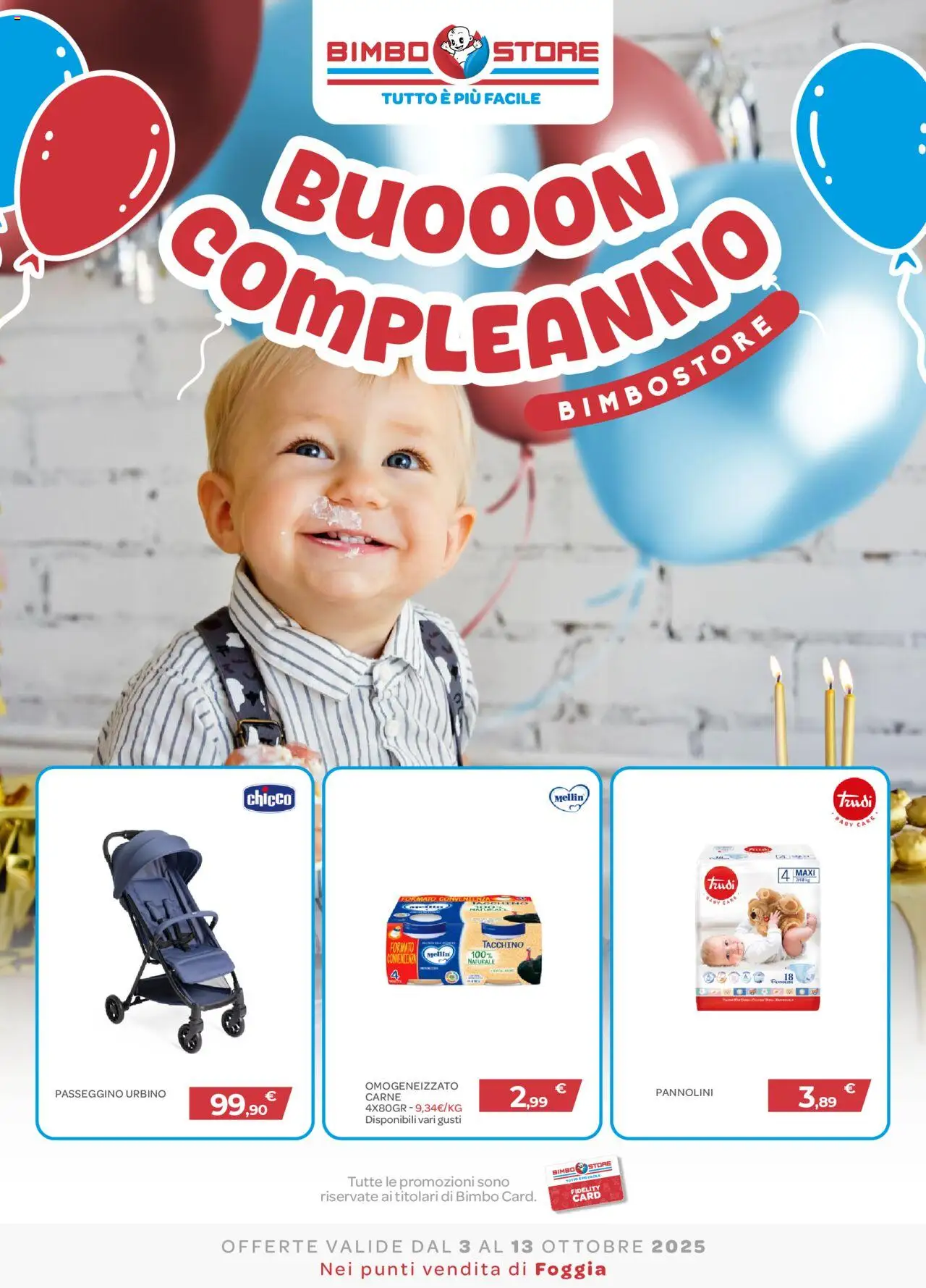 Volantino Bimbo store valido da 03/10/2025 numero di pagina 1
