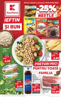 Previzualizarea de cataloage: Kaufland Târgu Mureș valabil de la 18.02.2026