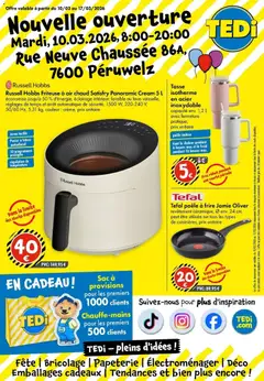 Prévisualisation de TEDi folder tot 12.03.2026 du magasin TEDi formulaire valide 05/03/2026