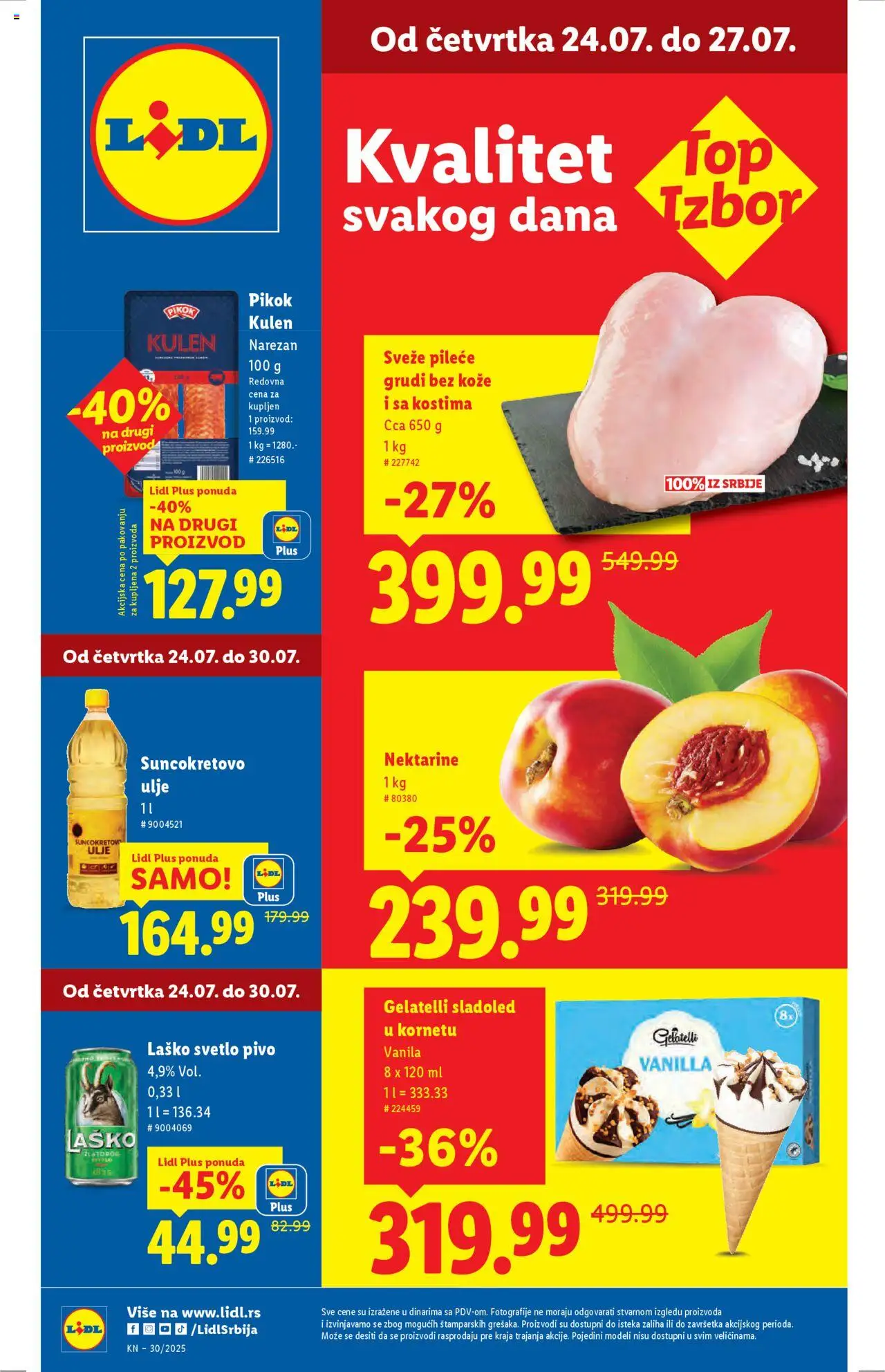 Lidl katalog važi od 24.07.2025 - stranica 1