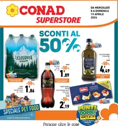 Anteprima dell'opuscolo Conad volantino Superstore Lazio dal negozio Conad valido da 08/04/2026