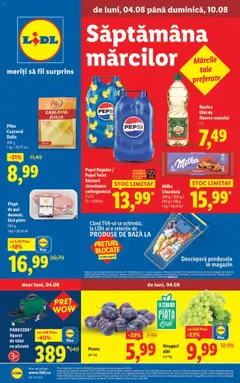 Previzualizarea de cataloage: Lidl Catalog nou valabil de la 04.08.2025