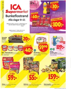 Förhandsgranska reklamblad Bunkeflostrand från butik ICA Supermarket gäller från 26/01/2026