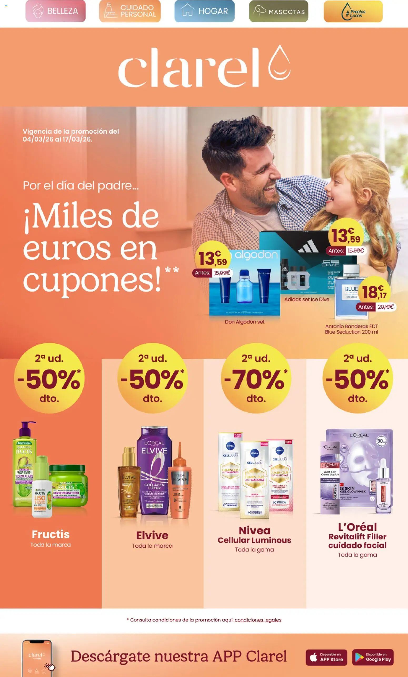 Vista previa del folleto de la tienda Clarel válido desde el 04/03/2026 