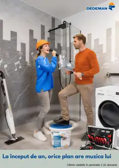 Previzualizarea de cataloage: Dedeman Catalog nou valabil de la 01.01.2026