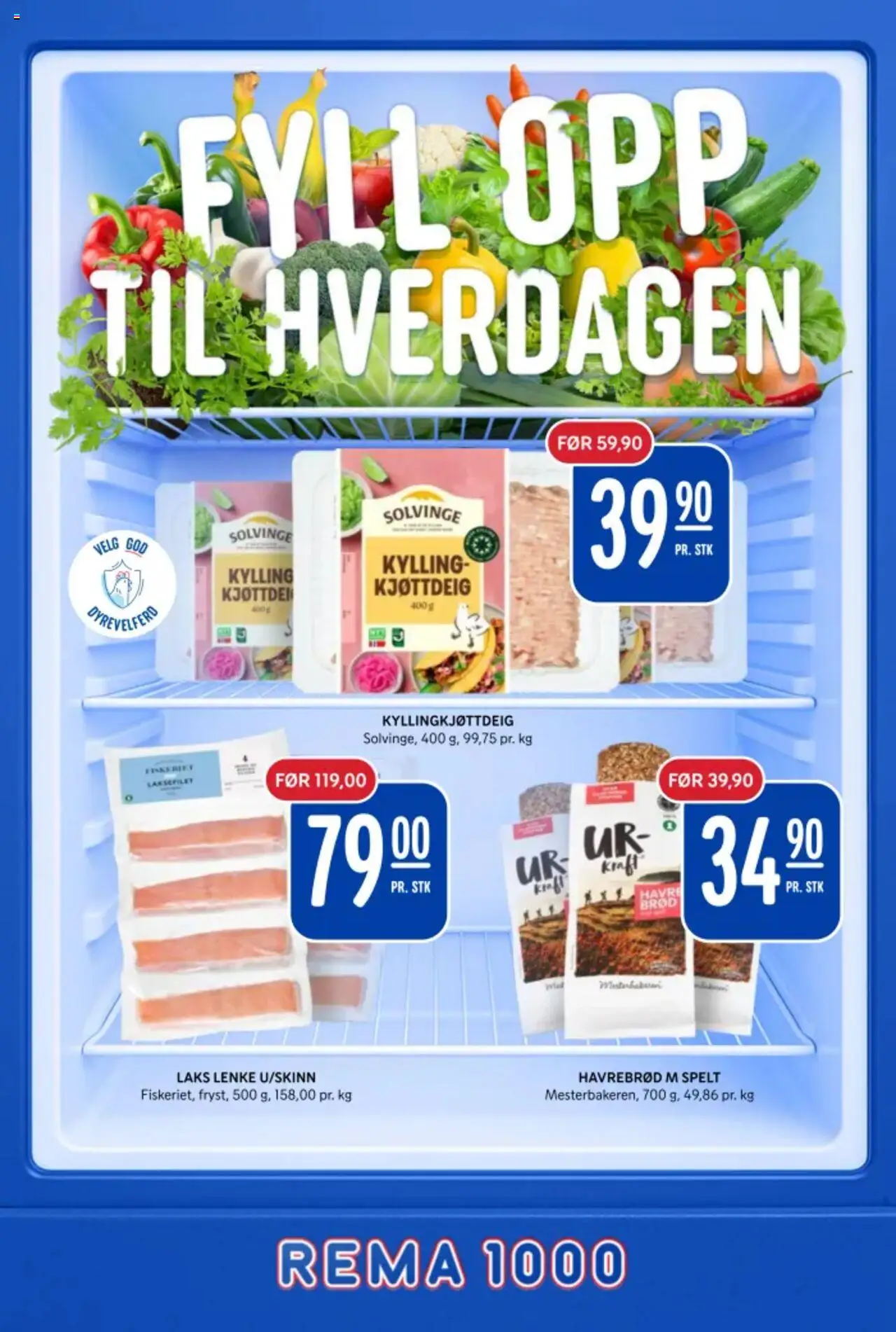 Kundeavis Rema 1000 gyldig fra 04/08/2025 - Sidenummer 1
