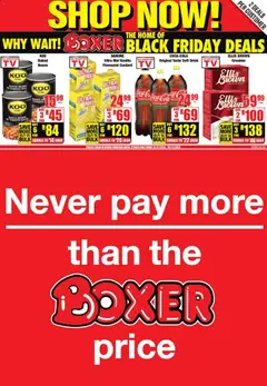 Preview of Boxer flyer valid from 13/11/2025
