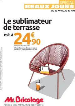 Prévisualisation de Mr. Bricolage catalogue du magasin Mr. Bricolage formulaire valide 22/04/2026