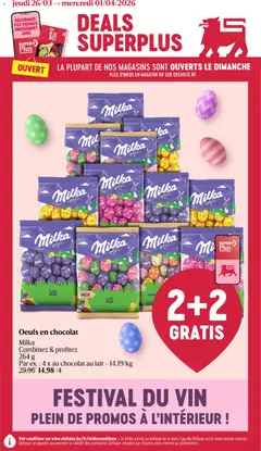 Voorbeeld van Delhaize Folder de la semaine 13 van winkel Delhaize geldig vanaf 26/03/2026