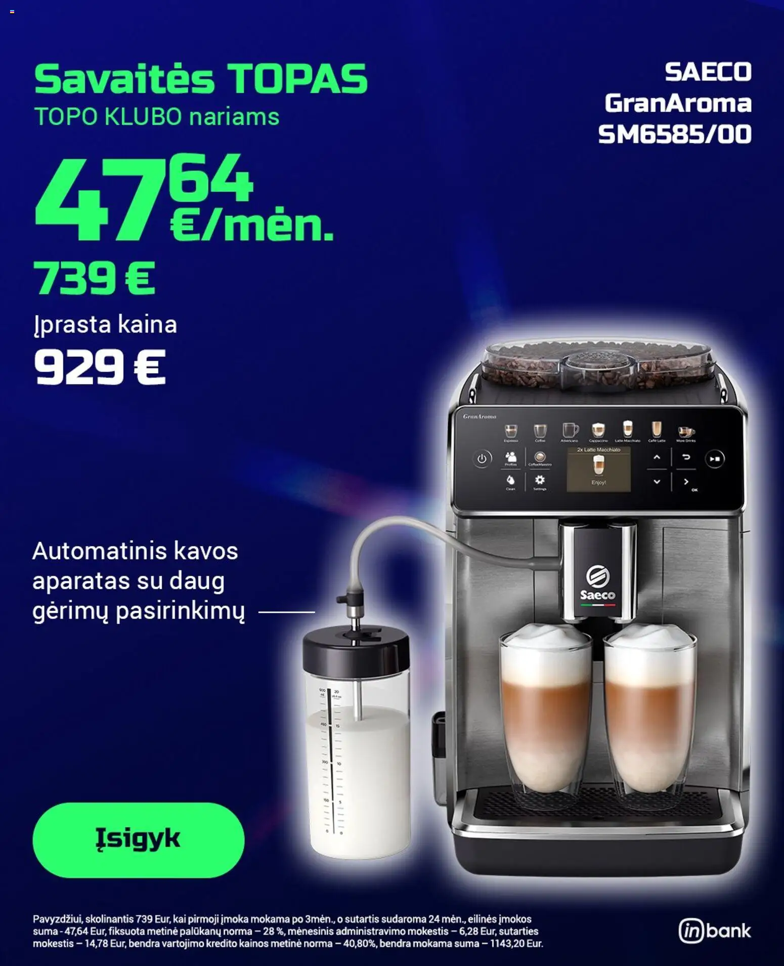 TOPOcentras parduotuvės leidinio Leidinys galiojančio nuo 2026.02.10 peržiūra