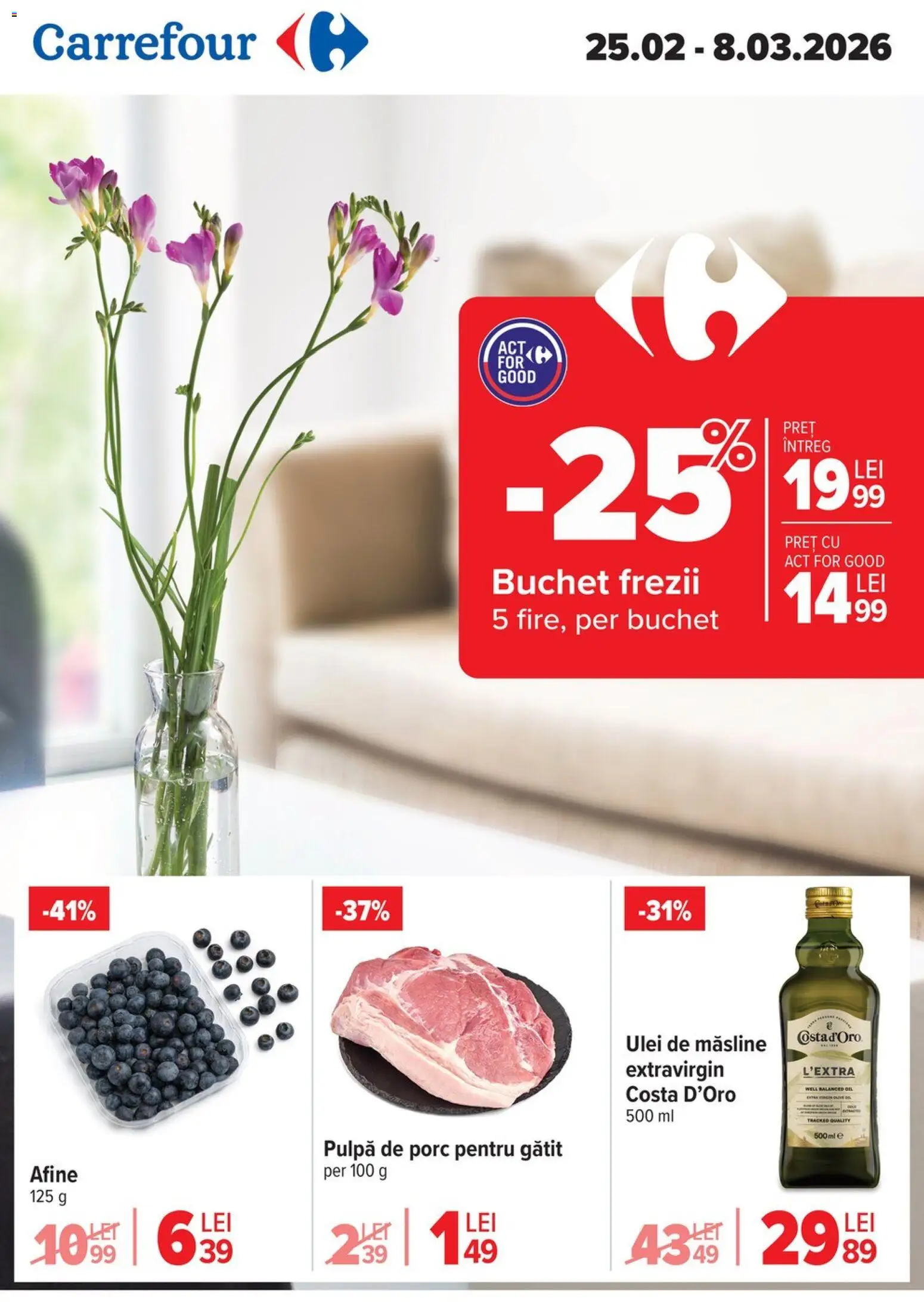 Previzualizarea de cataloage: Carrefour Catalog nou valabil de la 25.02.2026