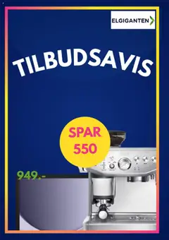 Eksempel på tilbudsavis Tilbudsavis fra butik Elgiganten gyldig fra 17/08/2025
