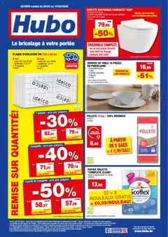 Prévisualisation de Hubo Publicité du magasin Hubo formulaire valide 04/03/2026