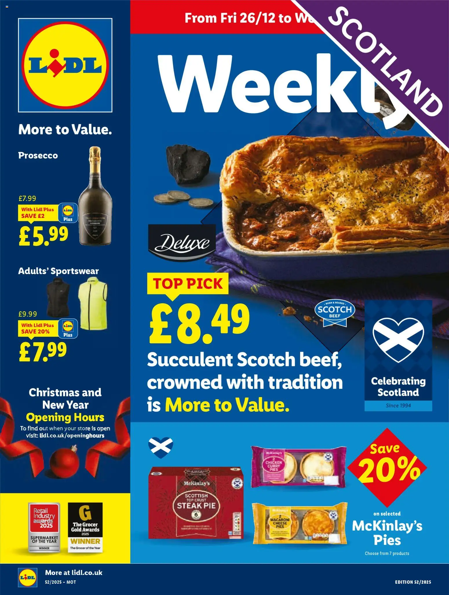 Preview of Lidl Lidl Weekly Scotland valid from 26/12/2025