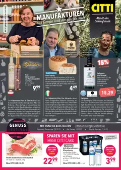 Vorschau von dem Prospekt des Geschäftes CITTI Markt, gültig ab dem 10.09.2025