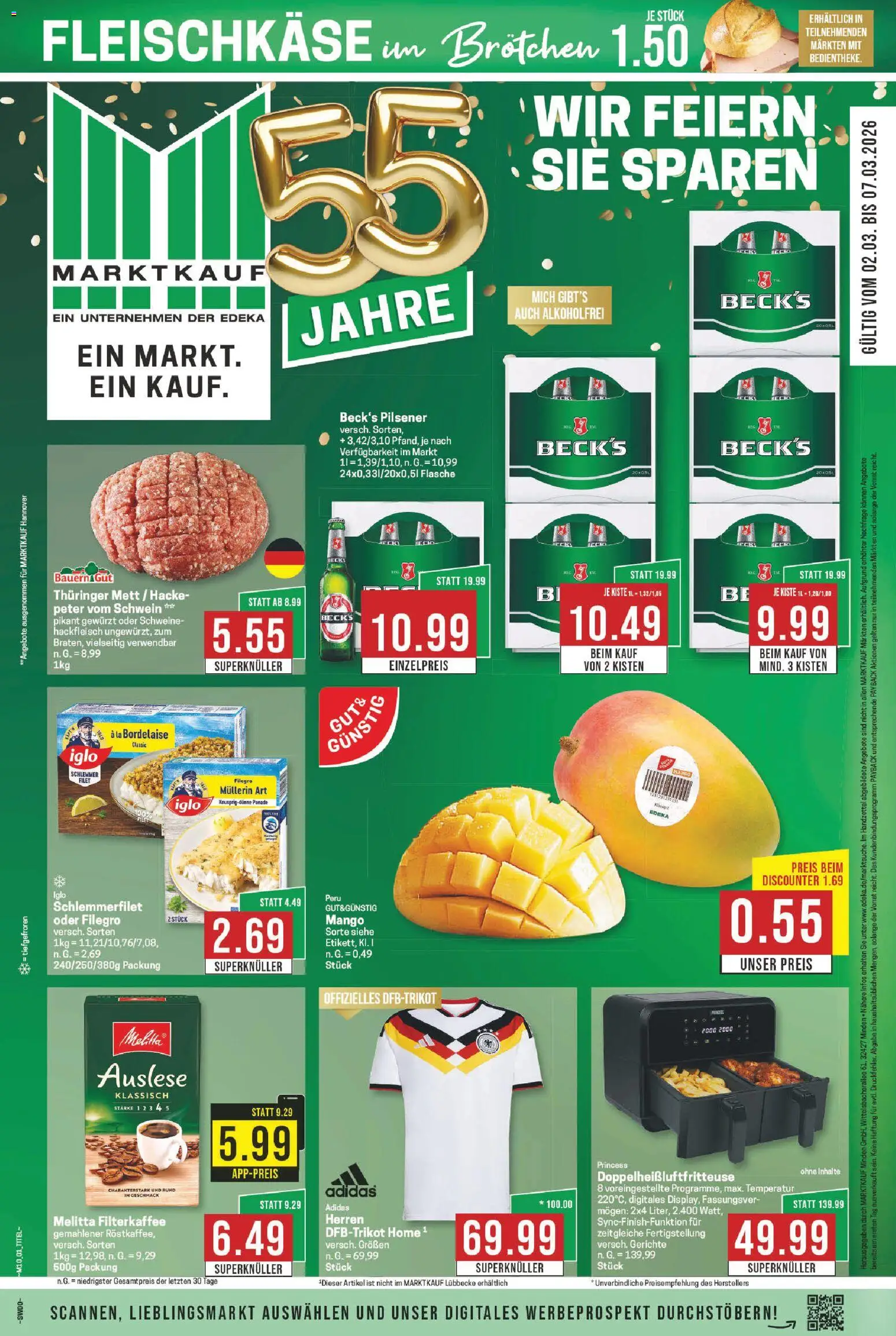 Vorschau von dem Prospekt des Geschäftes Marktkauf, gültig ab dem 02.03.2026
