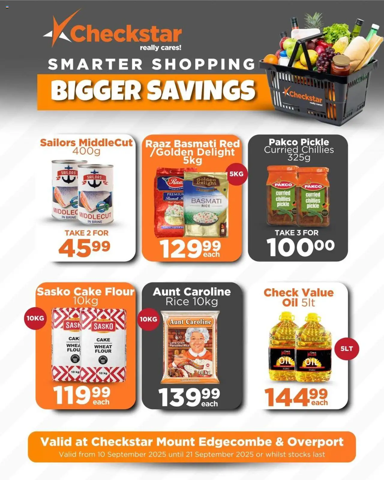 Check Star Mount Edgecombe and Overport Bigger Savings from 10/09 - 21/09/2025 > Promotions