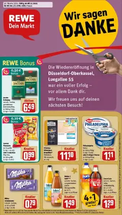 Vorschau von dem Prospekt des Geschäftes Rewe, gültig ab dem 07.12.2025
