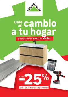 Vista previa del folleto de la tienda Leroy Merlin válido desde el 03/02/2026 