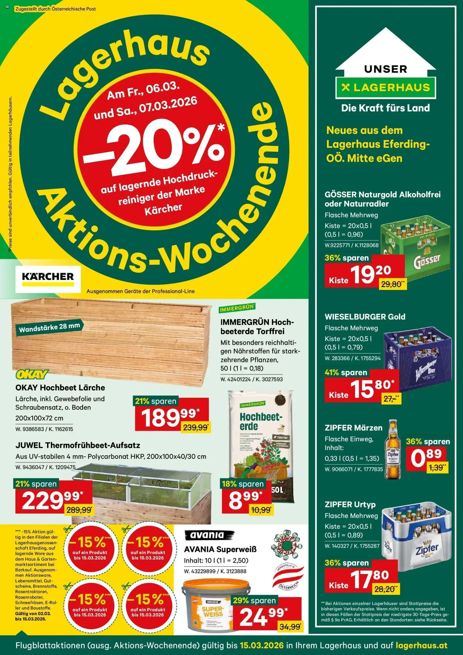 Vorschau der Angebote: Lagerhaus Lagerhaus Wochen Angebote gültig ab 01.03.2026