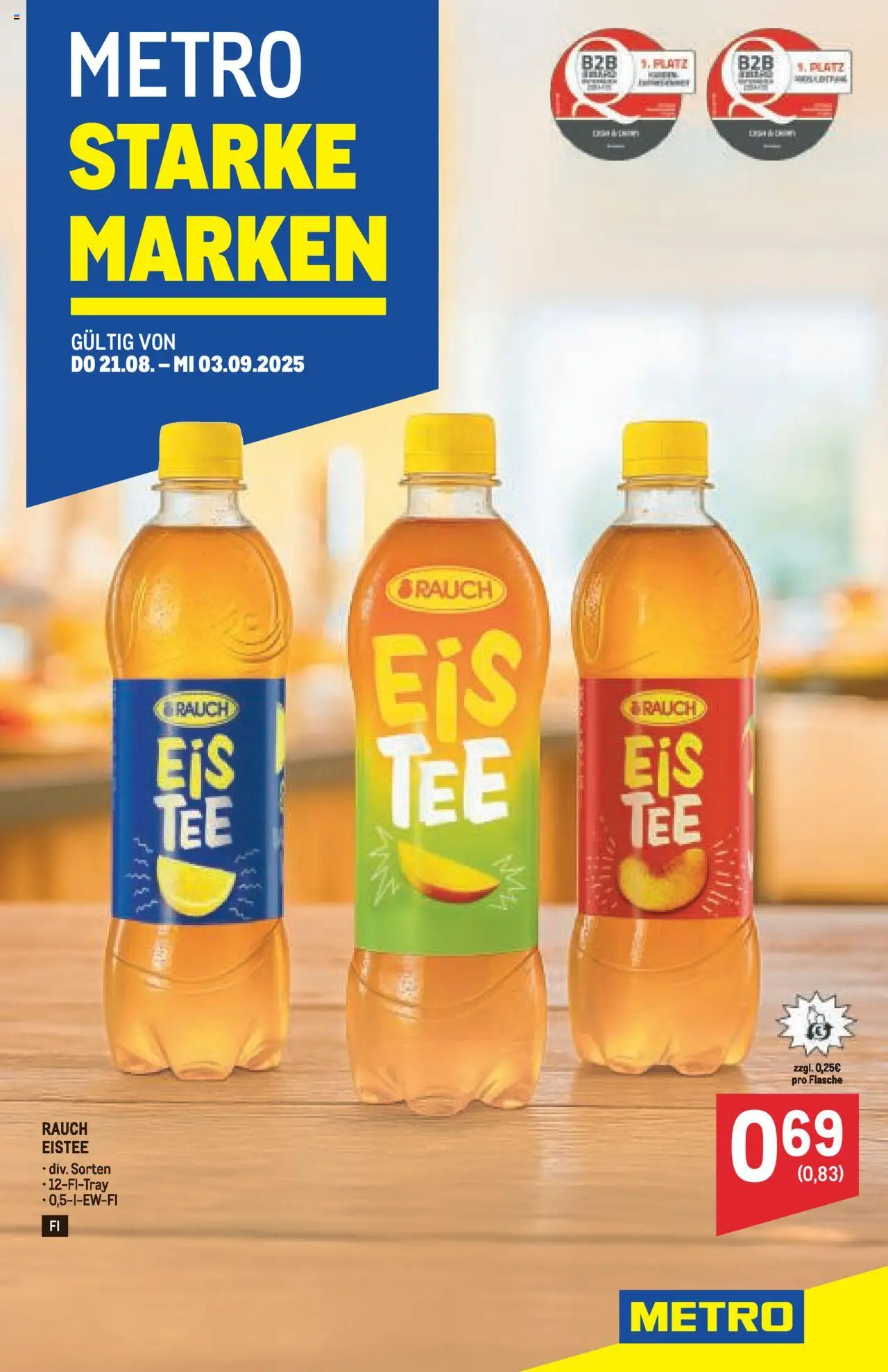  Metro Angebote Starke Marken ab (21.08.2025 - 03.09.2025) - Seite 1