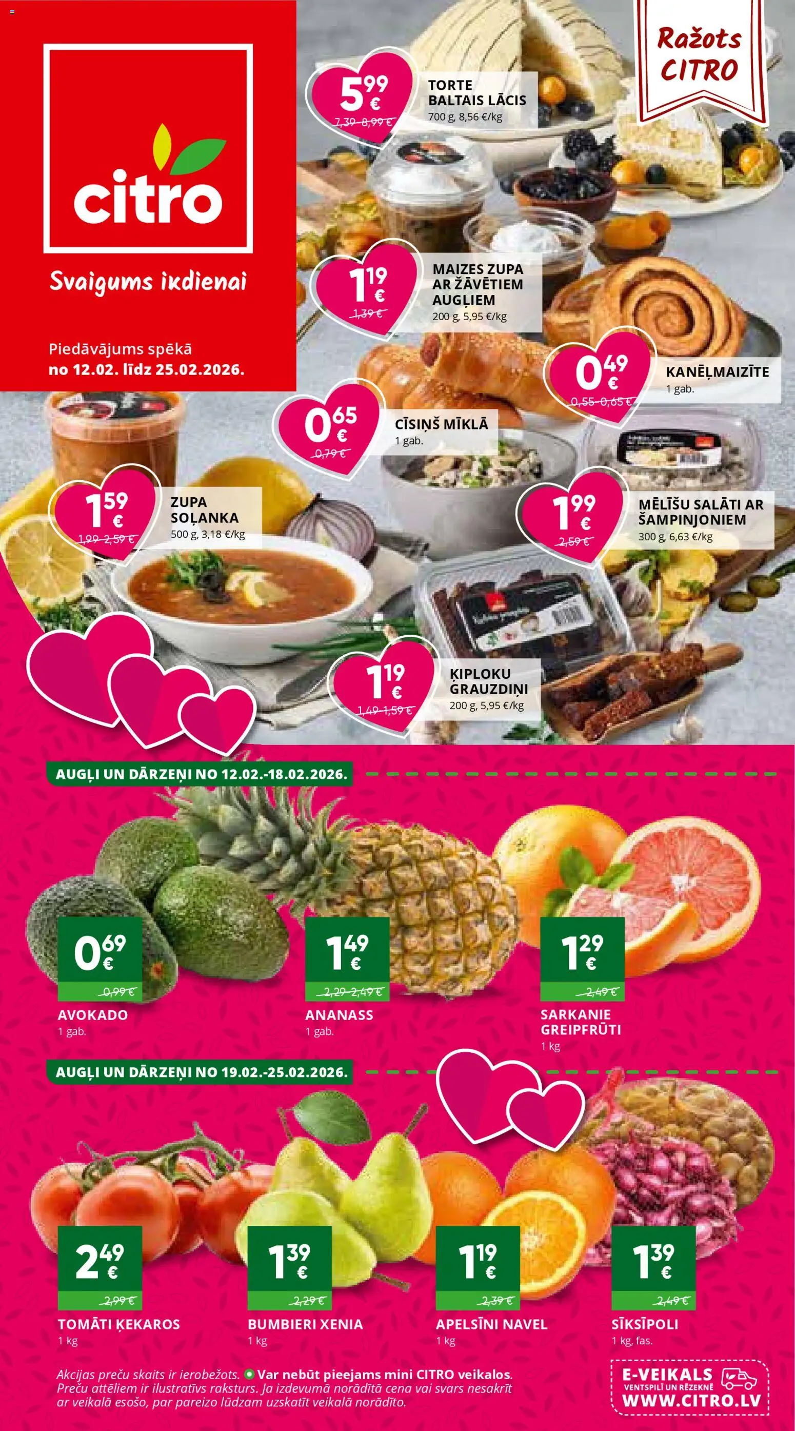 Skatīt Citro akciju bukletu, derīgs no 12.02.2026.