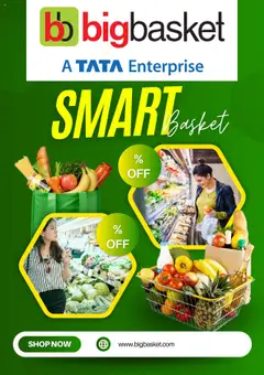 Preview of leaflet Catalogue from store BigBasket is valid from 06/06/2025