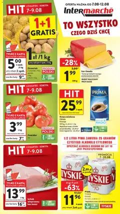 Pogląd gazetki "Gazetka" ze sklepu Intermarche ważnej od 07.08.2025
