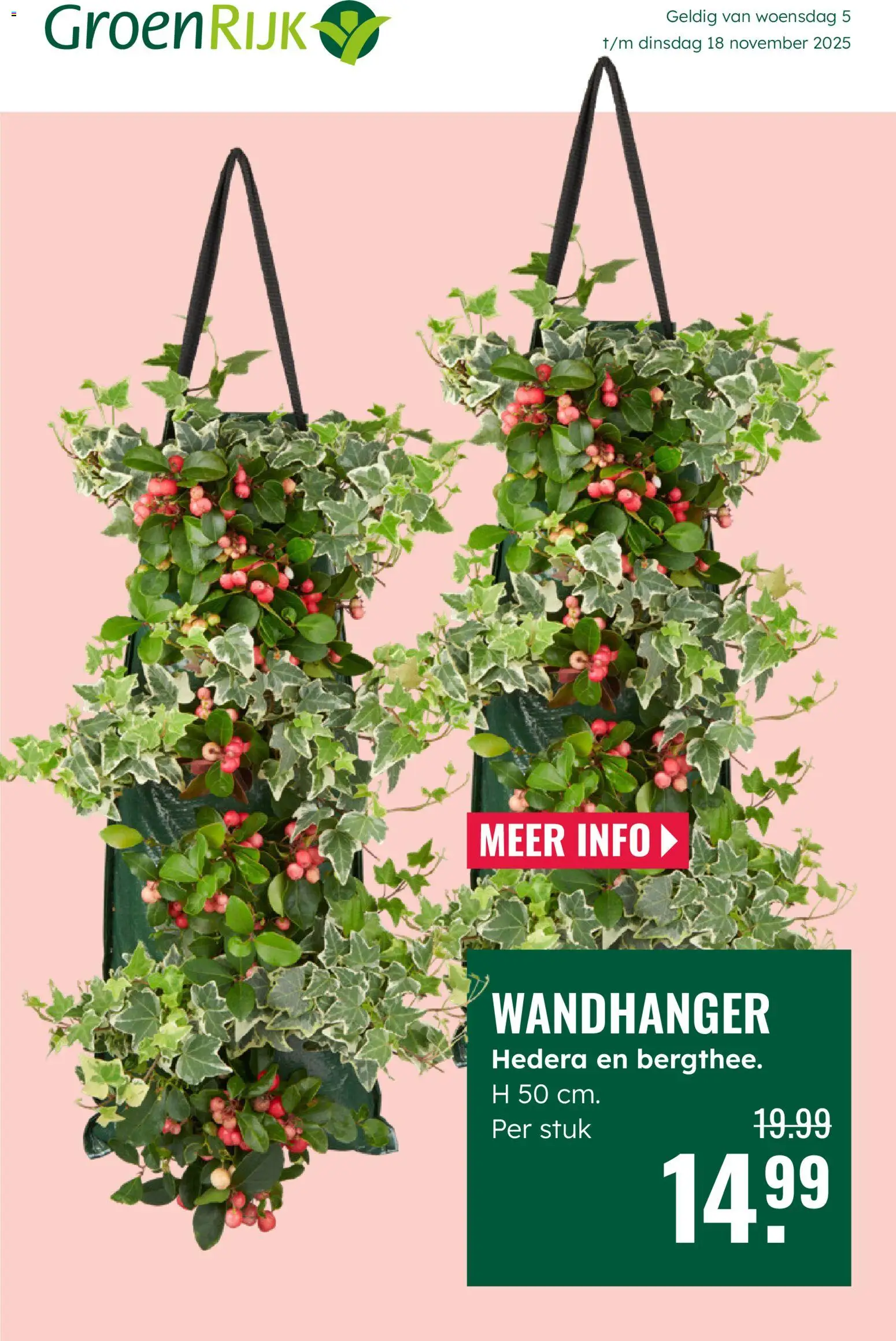 Voorbeeld van Folder van winkel GroenRijk geldig vanaf 12-11-2025