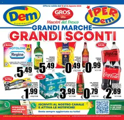 Anteprima dell'opuscolo Attuale volantino dal negozio DEM valido da 18/08/2025
