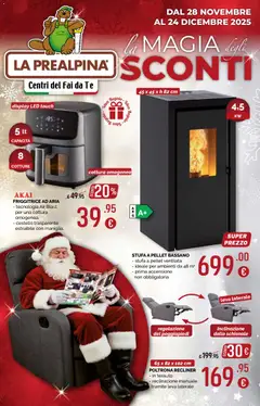 Anteprima dell'opuscolo Attuale volantino dal negozio La Prealpina valido da 28/11/2025