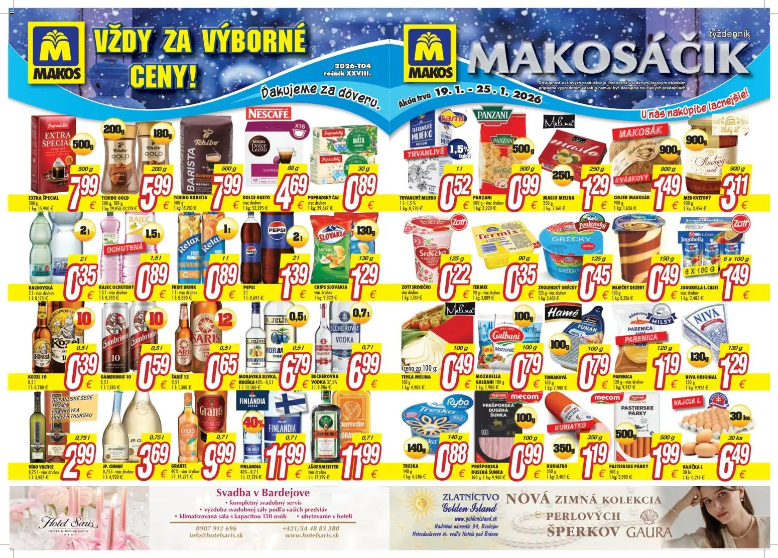 Náhľad Makos letáku platného od 19.01.2026