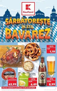 Previzualizarea de cataloage: Kaufland Constanța valabil de la 16.09.2025