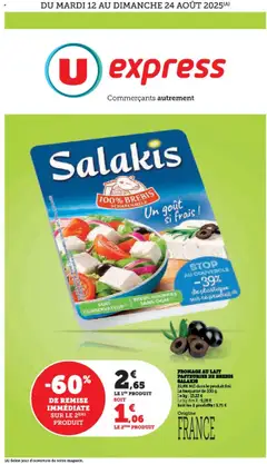 Prévisualisation de Catalogue du magasin U Express formulaire valide 12/08/2025