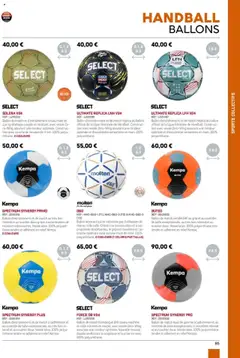 Prévisualisation de Catalogue du magasin Sport 2000 formulaire valide 28/05/2024 | Page: 85