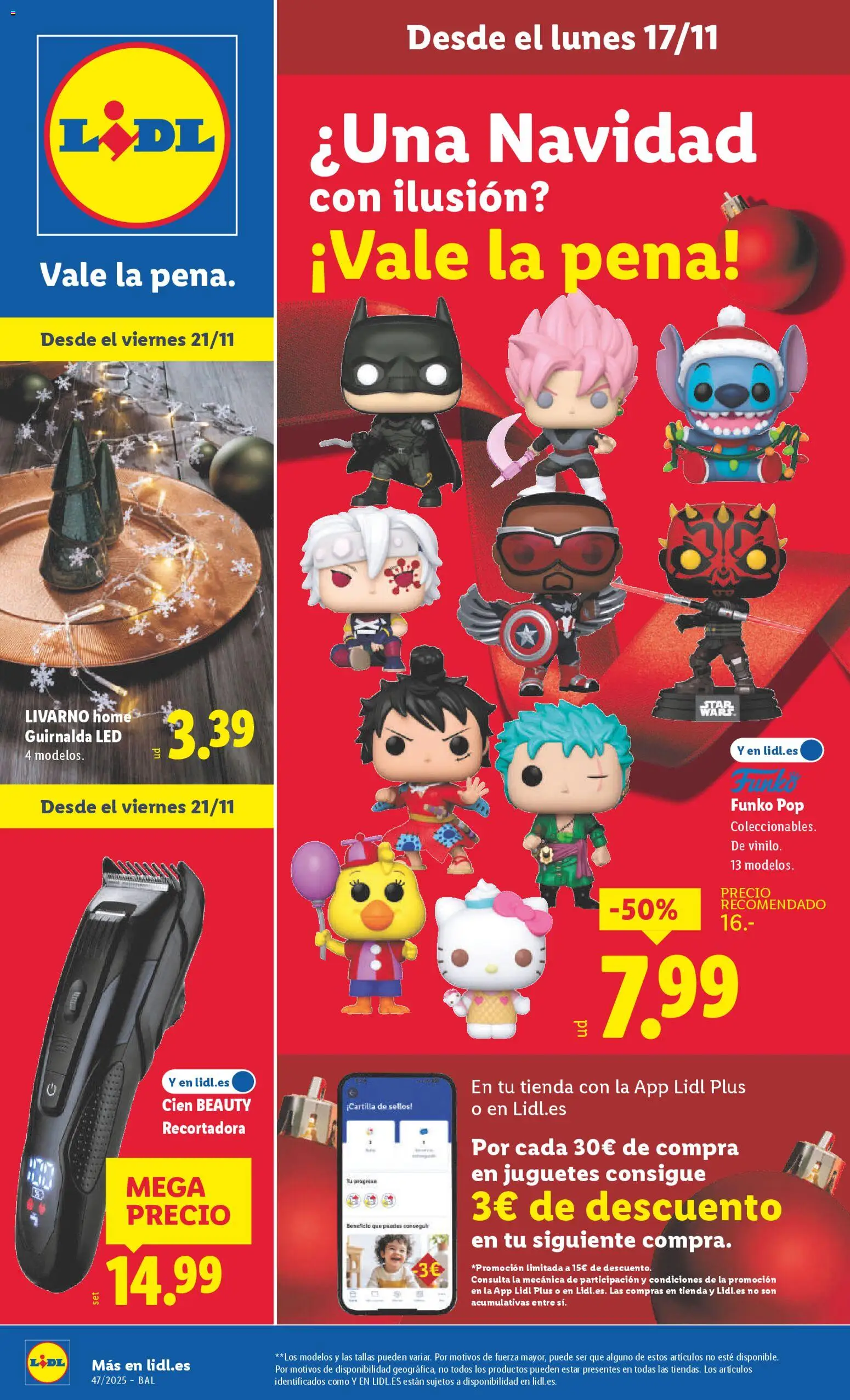 Vista previa del folleto de la tienda Lidl válido desde el 17/11/2025 