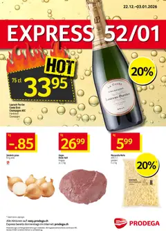 Vorschau des Merkblatts Aktionen vom Shop Prodega gültig von 22.12.2025 bis 03.01.2026