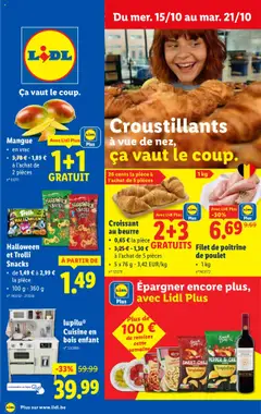 Prévisualisation de Folder week 42 du magasin Lidl formulaire valide 15/10/2025