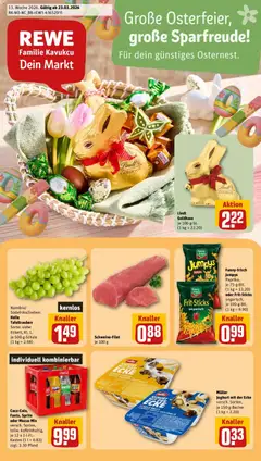 Vorschau von dem Prospekt des Geschäftes Rewe, gültig ab dem 23.03.2026