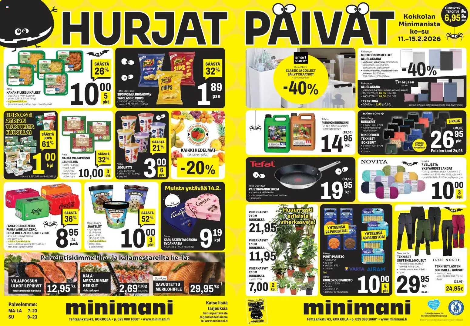 Kaupan Minimani Tarjoukset - Kokkola esikatselu, voimassa 11/02/2026