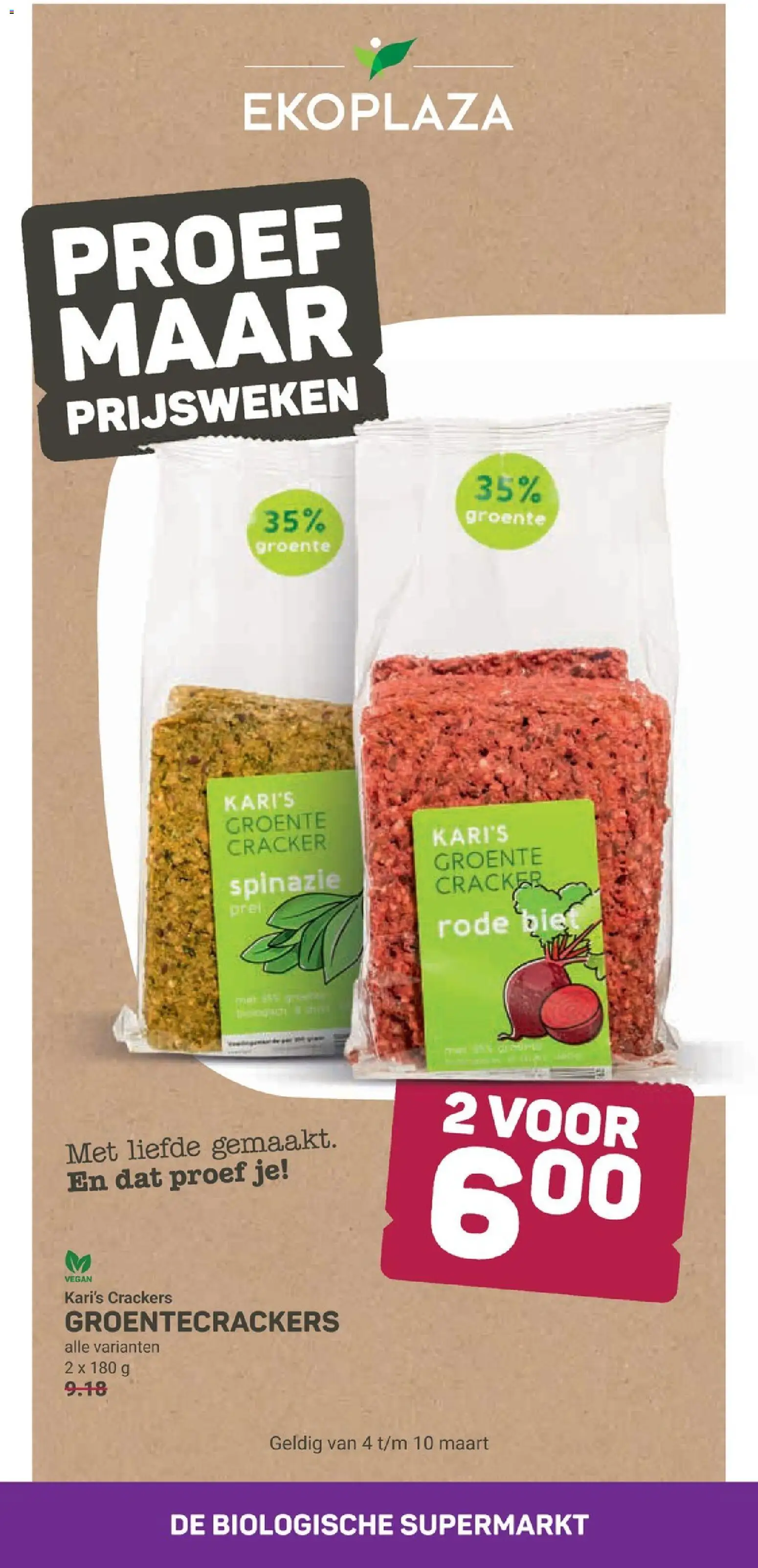 Voorbeeld van Ekoplaza folder van winkel Ekoplaza geldig vanaf 04-03-2026