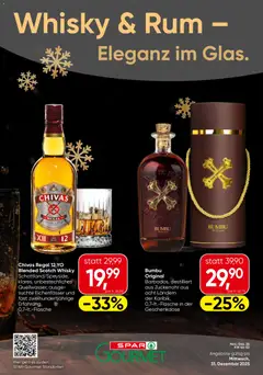 Vorschau der Angebote: SPAR Gourmet Whisky & Rum Wien gültig ab 08.11.2025