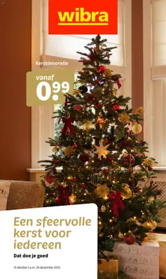 Prévisualisation de Folder du magasin Wibra formulaire valide 13/10/2025