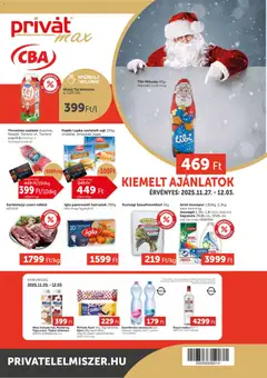 PRIVÁT - Aktuális szórólap MAX megtekintése, amely érvényes 2025.11.27.-től