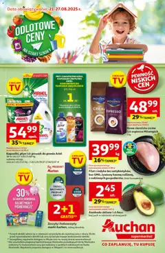 Pogląd gazetki "Gazetka" ze sklepu Auchan ważnej od 21.08.2025