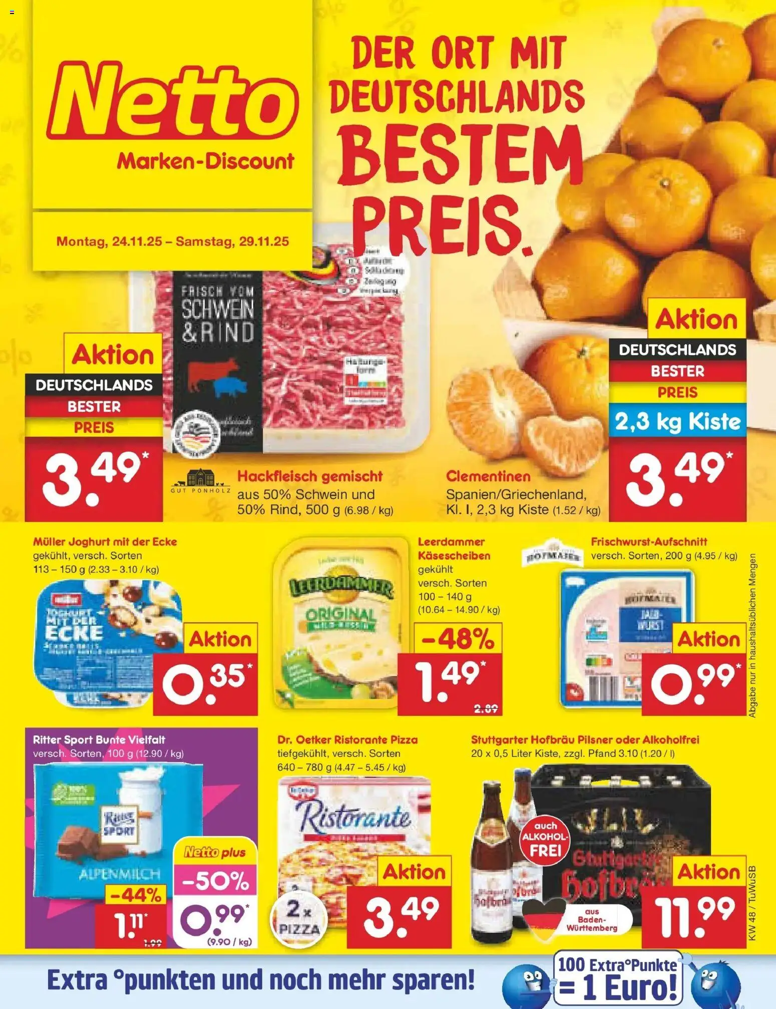 Vorschau von dem Prospekt des Geschäftes Netto Marken-Discount, gültig ab dem 24.11.2025