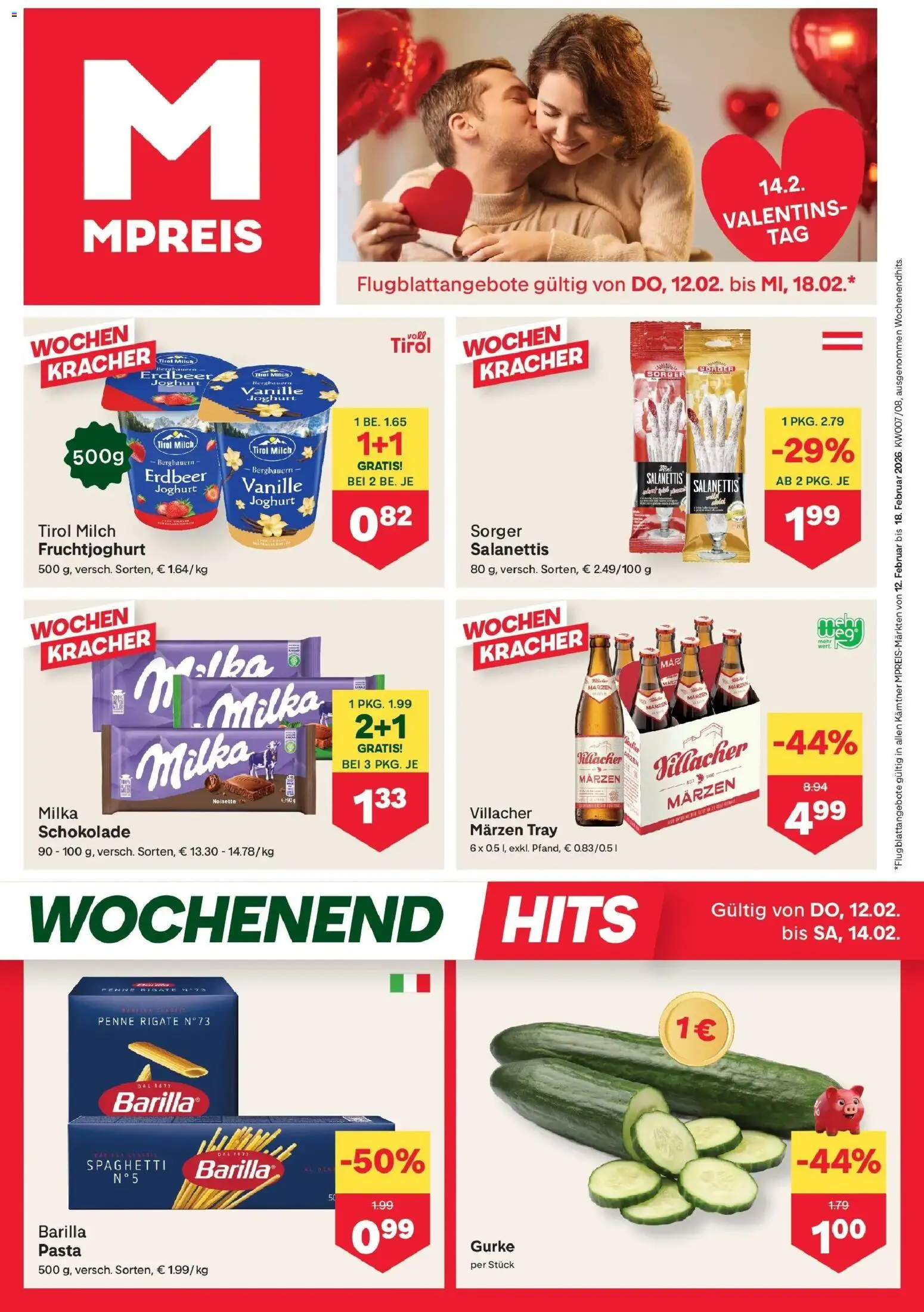Vorschau der Angebote: MPREIS Velden gültig ab 11.02.2026