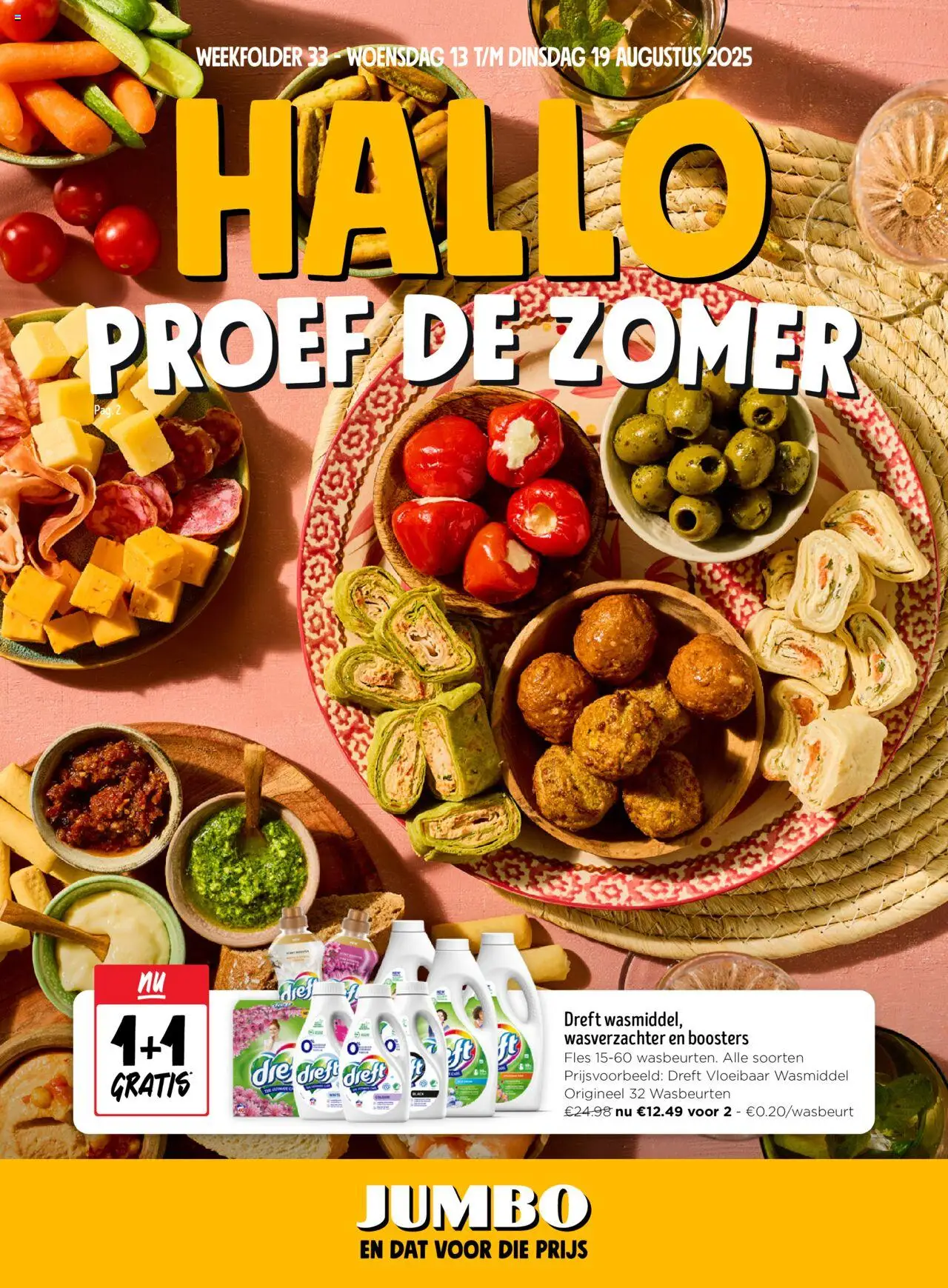 JUMBO shop Folder / Publicité geldig vanaf 13/08/2025 - Paginanummer 1