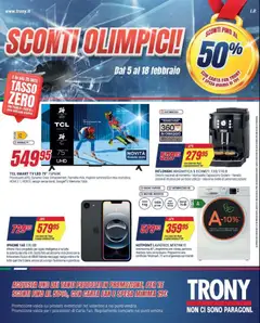 Anteprima dell'opuscolo Volantino Calabria dal negozio Trony valido da 05/02/2026