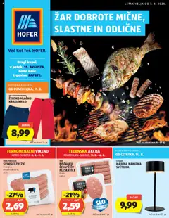 Predogled kataloga iz trgovine Hofer veljaven od 07.08.2025